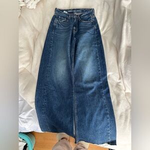 American Eagle Outfitters Dark Blue Flare Jeans